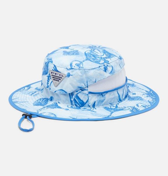 Columbia PFG Super Backcast Hats Blue For Men's NZ91254 New Zealand